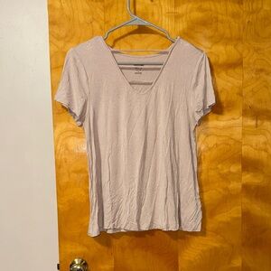 Women's Short Sleeve Tee - Light Beige